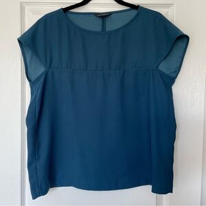 Club Monaco | Crop Boxy Fit Blouse - Size M